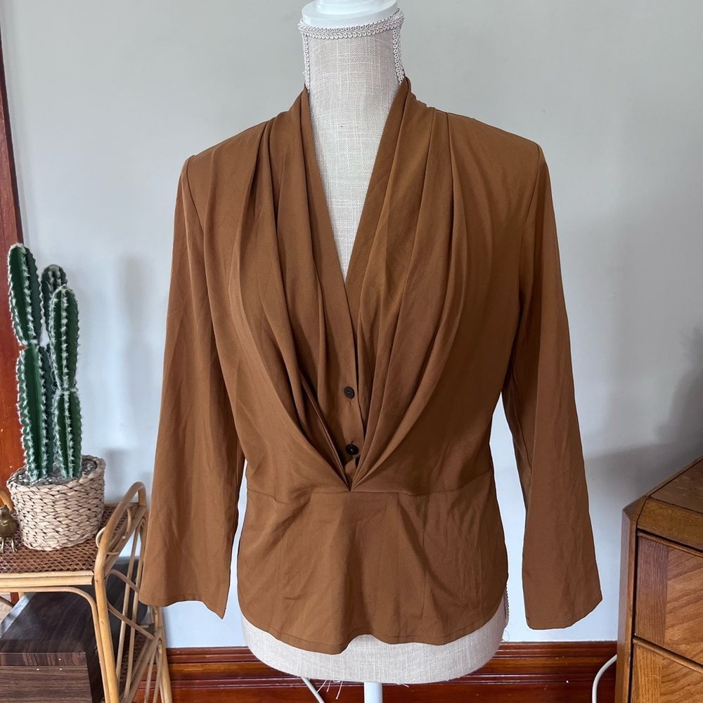Anthropologie | raga | nwt | camel blouse